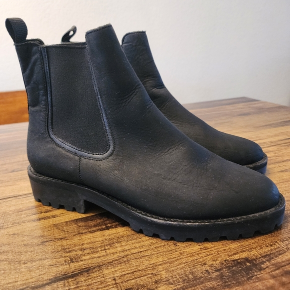 Thursday Boot Company Womens Black Matte Leather Legend Size 9.5 - Picture 4 of 6